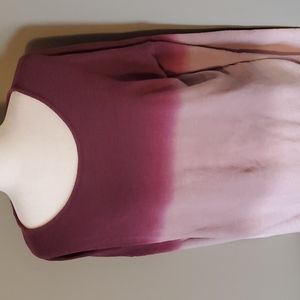 🌲💙 🟦 Purple Textured Ombre top NWOT